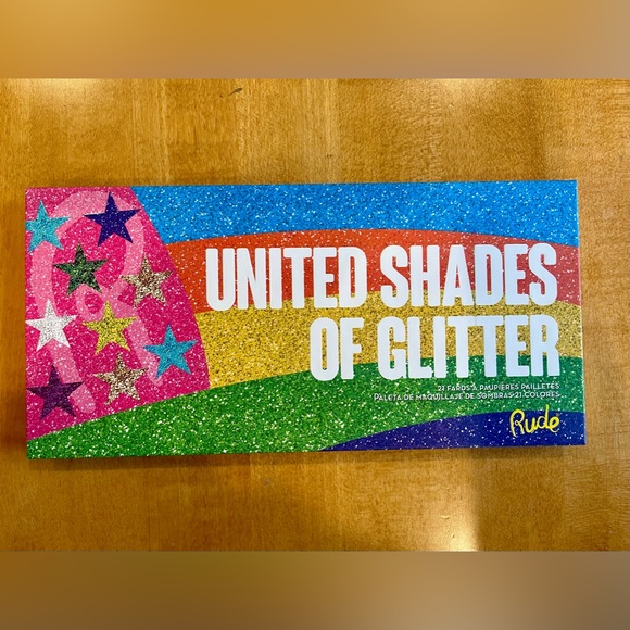 Rude United Shades of Glitter Palette Eyeshadow⭐️ Brand new - Picture 5 of 9